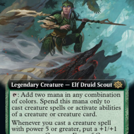 Gwenna, Eyes of Gaea (Extended Art) [The Brothers' War]