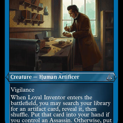 Loyal Inventor (Foil Etched) [Assassin's Creed]