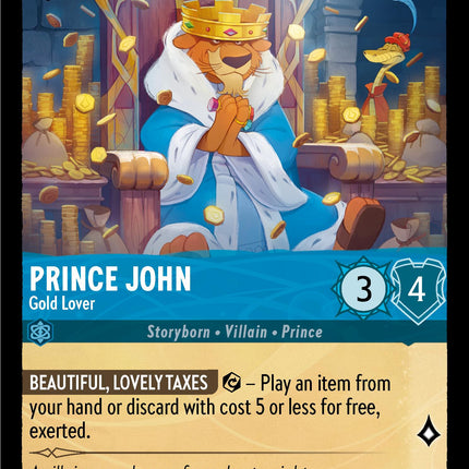 Prince John - Gold Lover (147/204) [Shimmering Skies]