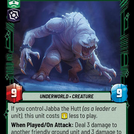 Jabba's Rancor - Pateesa (091/262) (091/262) [Shadows of the Galaxy]