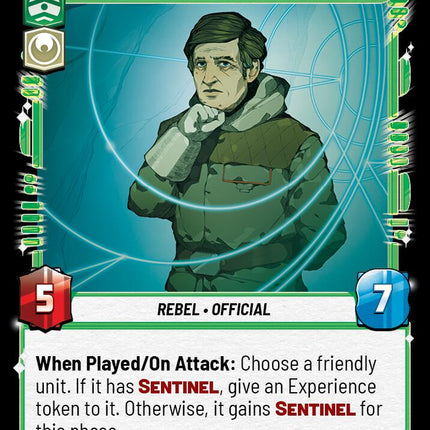General Rieekan - Defensive Strategist (103/262) (103/262) [Shadows of the Galaxy]