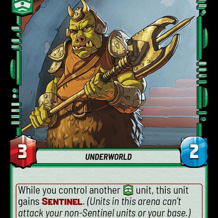 Gamorrean Retainer (112/262) (112/262) [Shadows of the Galaxy]