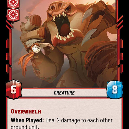 Wild Rancor (158/262) (158/262) [Shadows of the Galaxy]