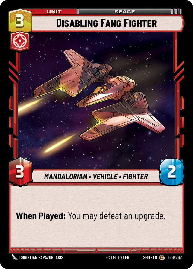 Disabling Fang Fighter (166/262) (166/262) [Shadows of the Galaxy]