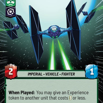 Outland TIE Vanguard (354) (Hyperspace) (354) [Shadows of the Galaxy]