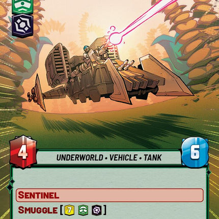 Pirate Battle Tank (358) (Hyperspace) (358) [Shadows of the Galaxy]