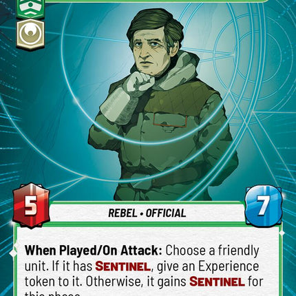 General Rieekan - Defensive Strategist (372) (Hyperspace) (372) [Shadows of the Galaxy]