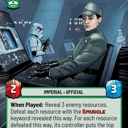 Scanning Officer (383) (Hyperspace) (383) [Shadows of the Galaxy]