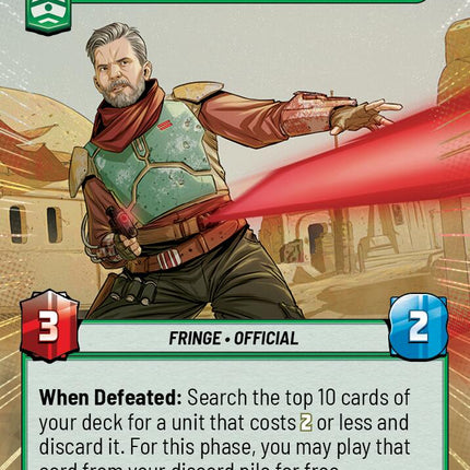 Cobb Vanth - The Marshal (384) (Hyperspace) (384) [Shadows of the Galaxy]