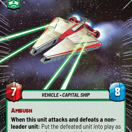 Arquitens Assault Cruiser (391) (Hyperspace) (391) [Shadows of the Galaxy]