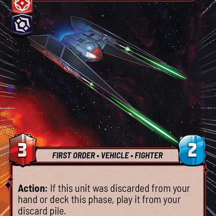 Kylo's TIE Silencer - Ruthlessly Efficient (404) (Hyperspace) (404) [Shadows of the Galaxy]