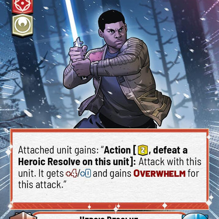 Heroic Resolve (424) (Hyperspace) (424) [Shadows of the Galaxy]