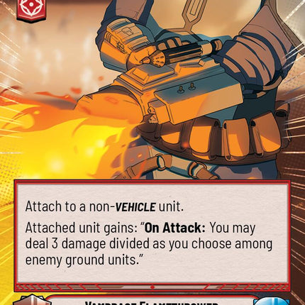 Vambrace Flamethrower (446) (Hyperspace) (446) [Shadows of the Galaxy]