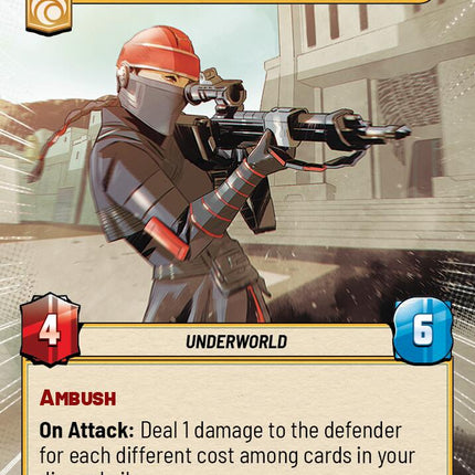 Fennec Shand - Loyal Sharpshooter (488) (Hyperspace) (488) [Shadows of the Galaxy]