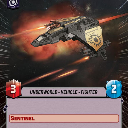 Black Sun Starfighter (502) (Hyperspace) (502) [Shadows of the Galaxy]