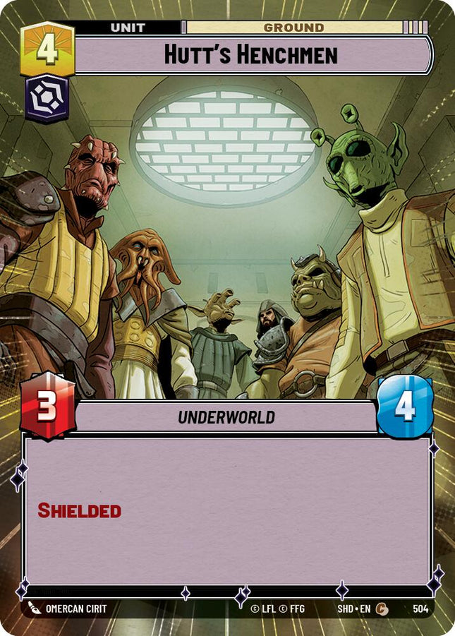 Hutt's Henchmen (504) (Hyperspace) (504) [Shadows of the Galaxy]