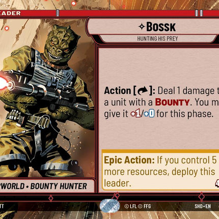 Bossk - Hunting His Prey (289) (Hyperspace) (289) [Shadows of the Galaxy]