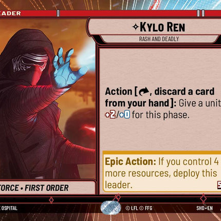 Kylo Ren - Rash and Deadly (290) (Hyperspace) (290) [Shadows of the Galaxy]