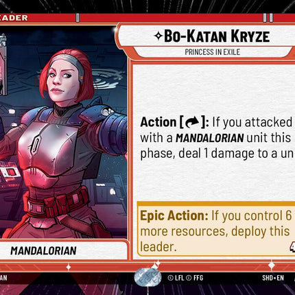 Bo-Katan Kryze - Princess in Exile (291) (Hyperspace) (291) [Shadows of the Galaxy]