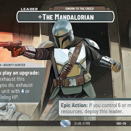 The Mandalorian - Sworn To The Creed (280) (Showcase) (280) [Shadows of the Galaxy]