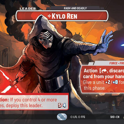 Kylo Ren - Rash and Deadly (273) (Showcase) (273) [Shadows of the Galaxy]