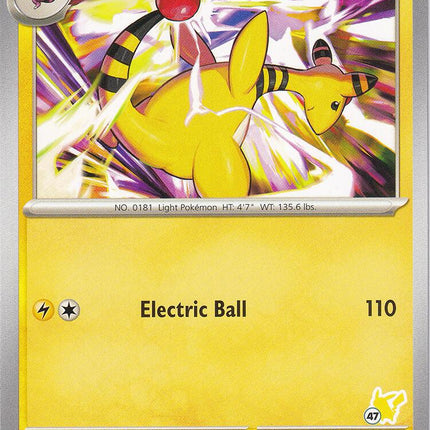 Ampharos (109) (Pikachu Stamp #47) [Battle Academy 2024]