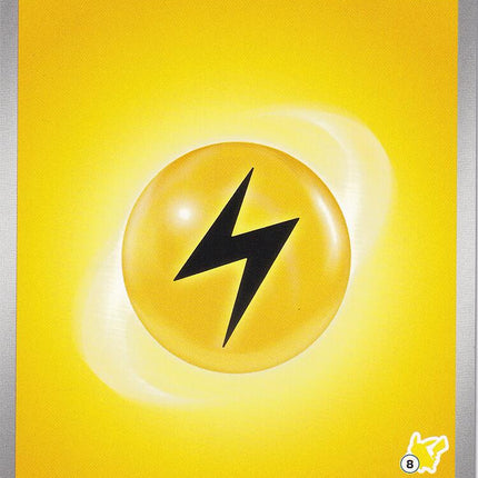 Basic Lightning Energy (004) (Pikachu Stamp #8) [Battle Academy 2024]