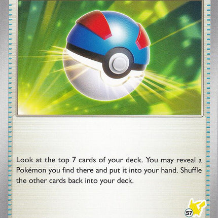 Great Ball (183/193) (Pikachu Stamp #57) [Battle Academy 2024]