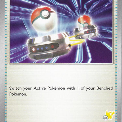Switch (194/198) (Pikachu Stamp #36) [Battle Academy 2024]