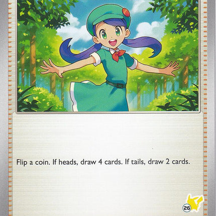 Picnicker (114) (Pikachu Stamp #26) [Battle Academy 2024]