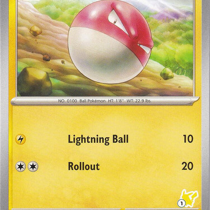 Voltorb (066/193) (Pikachu Stamp #1) [Battle Academy 2024]