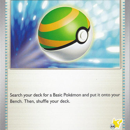 Nest Ball (181/198) (Pikachu Stamp #44) [Battle Academy 2024]