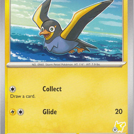 Wattrel (077/193) (Pikachu Stamp #17) [Battle Academy 2024]