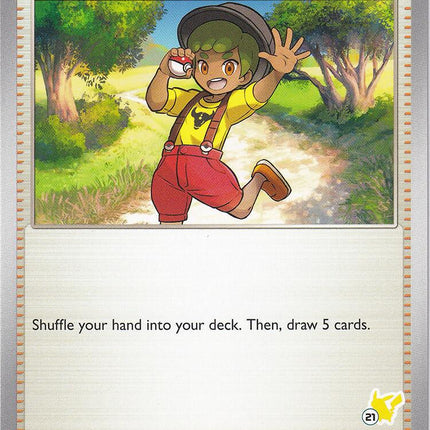 Youngster (198/198) (Pikachu Stamp #21) [Battle Academy 2024]