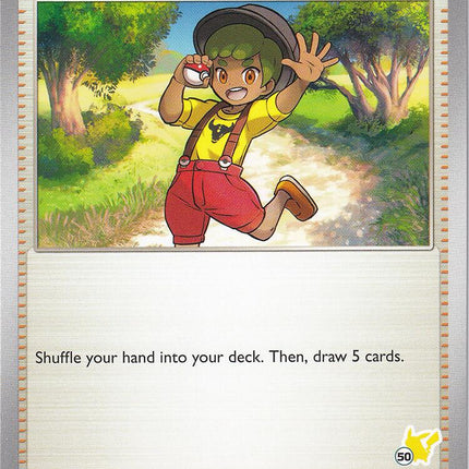 Youngster (198/198) (Pikachu Stamp #50) [Battle Academy 2024]