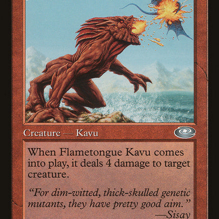 Flametongue Kavu [Planeshift]