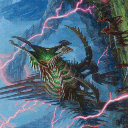 Etali, Primal Sickness Art Card [March of the Machine Art Series]