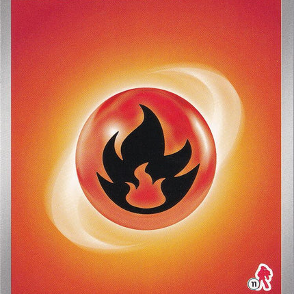 Basic Fire Energy (002) (Armarouge Stamp #11) [Battle Academy 2024]