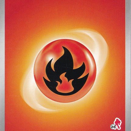 Basic Fire Energy (002) (Armarouge Stamp #24) [Battle Academy 2024]