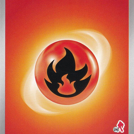 Basic Fire Energy (002) (Armarouge Stamp #26) [Battle Academy 2024]