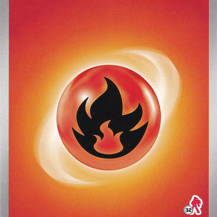 Basic Fire Energy (002) (Armarouge Stamp #32) [Battle Academy 2024]