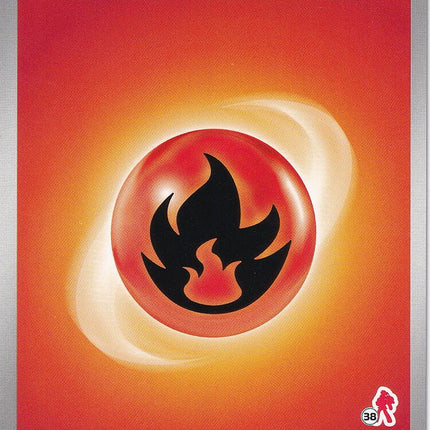 Basic Fire Energy (002) (Armarouge Stamp #38) [Battle Academy 2024]