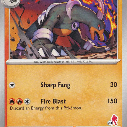 Houndoom (034/198) (Armarouge Stamp #23) [Battle Academy 2024]