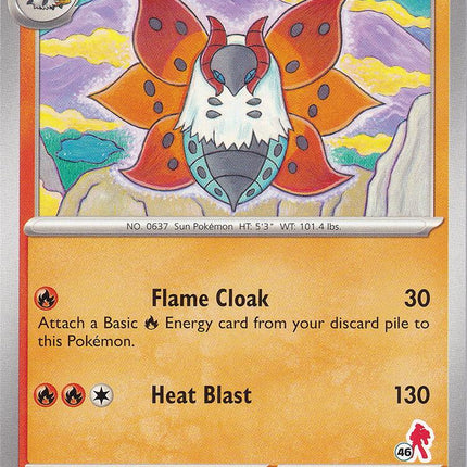 Volcarona (041/197) (Armarouge Stamp #46) [Battle Academy 2024]