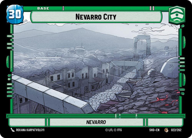 Nevarro City // Shield (022 // T02) (022 // T02) [Shadows of the Galaxy]