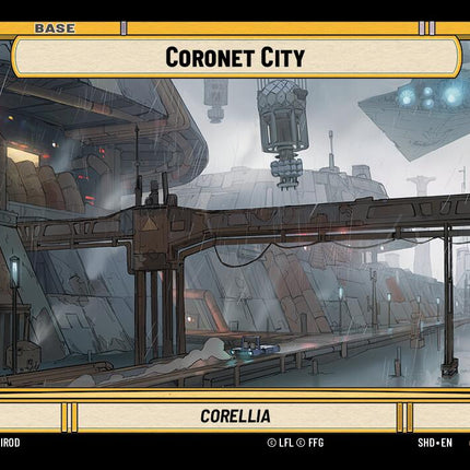 Coronet City // Shield (025 // T02) (025 // T02) [Shadows of the Galaxy]