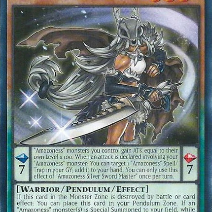 Amazoness Silver Sword Master [DABL-EN094] Common