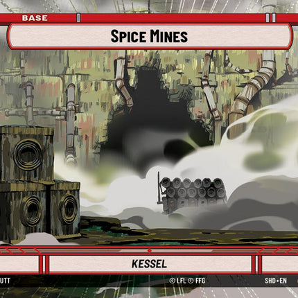 Spice Mines // Shield (302 // T04) (Hyperspace) (302 // T04) [Shadows of the Galaxy]