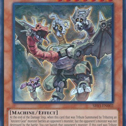 Ancient Gear Hydra [SR03-EN002] Super Rare