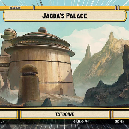 Jabba's Palace // Shield (304 // T04) (Hyperspace) (304 // T04) [Shadows of the Galaxy]